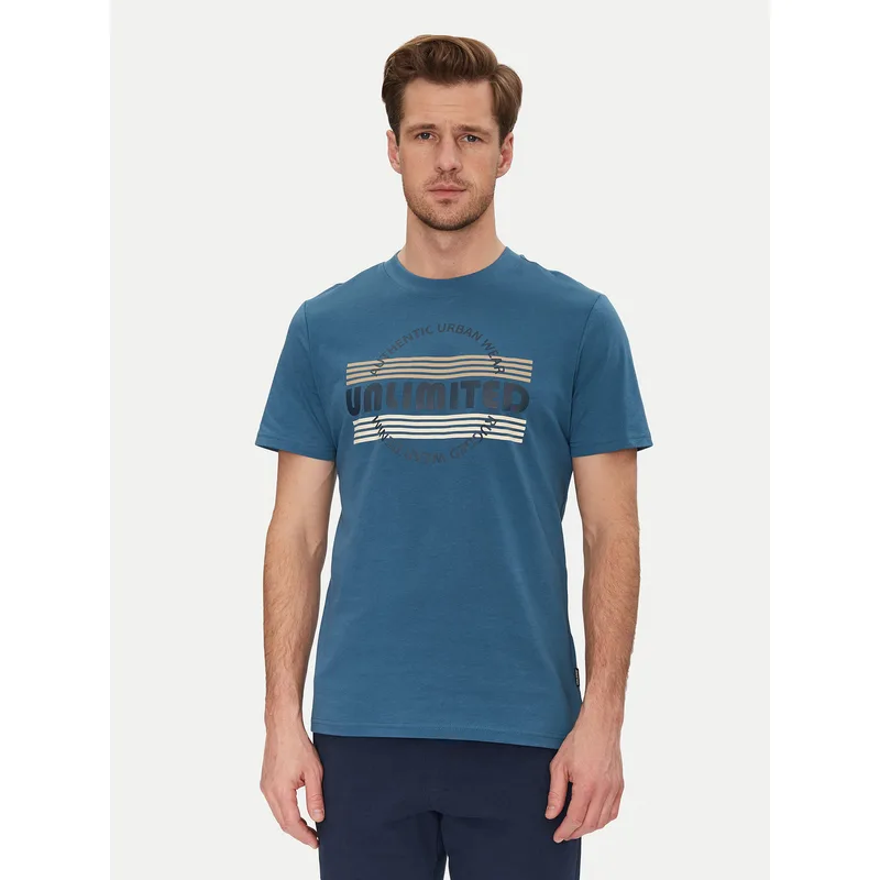 Blend T-Shirt 20718276 Μπλε Regular Fit