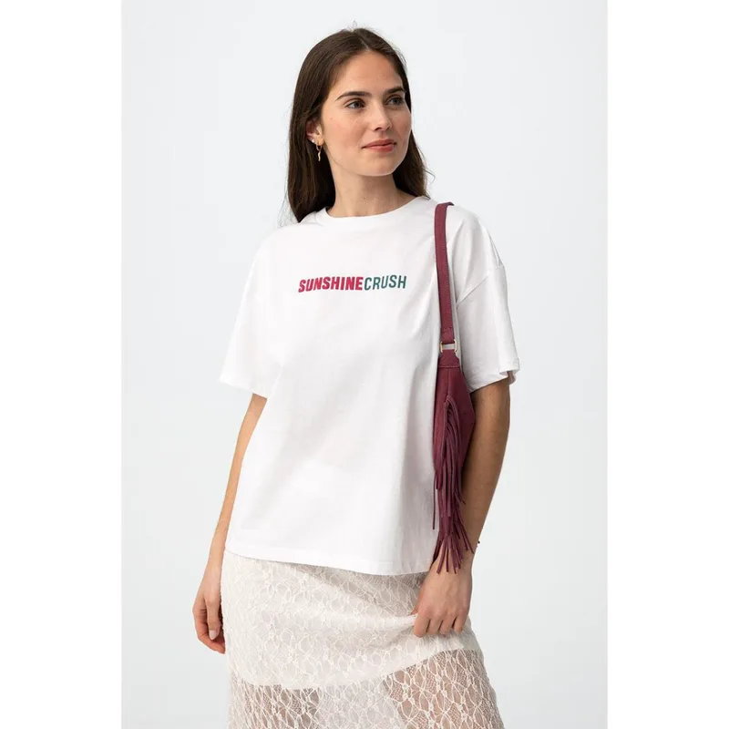 Μπλούζα μακό κορίτσι Tiffosi-10065668-001-White
