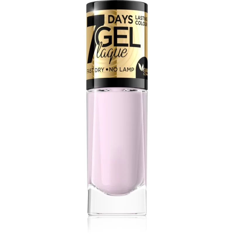 Eveline Cosmetics 7 Days Gel Laque Nail Enamel τζελ βερνίκι νυχιών χωρίς τη χρήση των UV/LED λαμπτήρων απόχρωση 37 8 ml