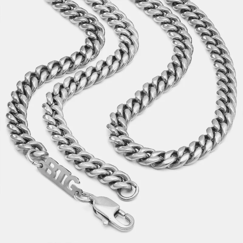 BTG Miami 6mm Ασημί Αλυσίδα Λαιμού (9000158444_33592)