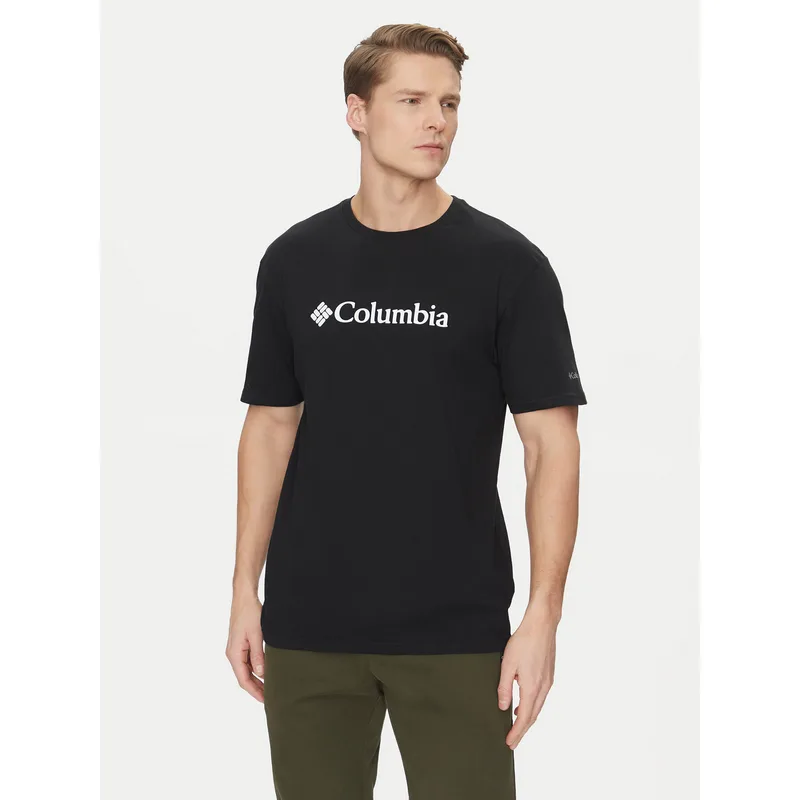 Columbia T-Shirt CSC Basic Logo EM2180 Μαύρο Regular Fit