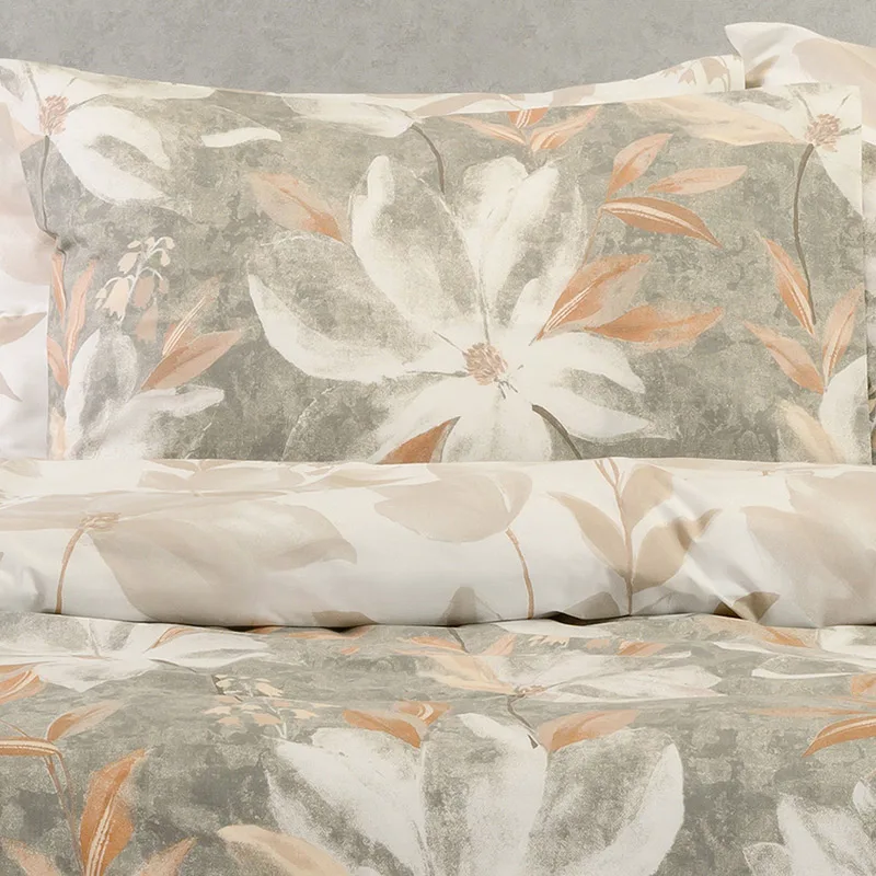 Μαξιλαροθήκες Σετ 50x70 Melinen Casual Giulia Grey
