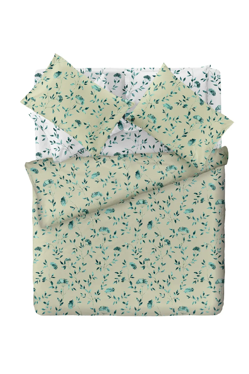 Σετ σεντονια υπερδιπλα amor aqua 160x200+30 με λαστιχο saint clair