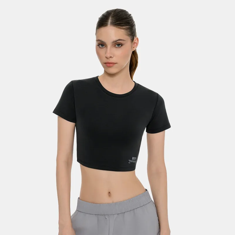 BodyTalk Scuba Γυναικείο Crop T-Shirt (9000254683_1469)