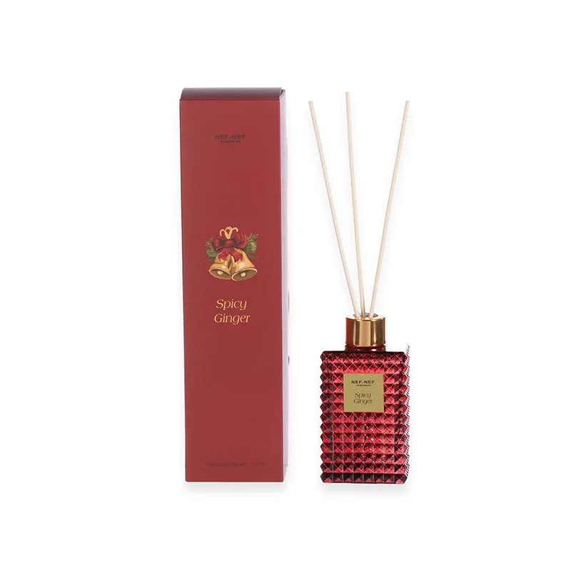 Αρωματικό Χώρου Me Στικς Spicy Ginger 150Ml Nef-Nef Homeware Red