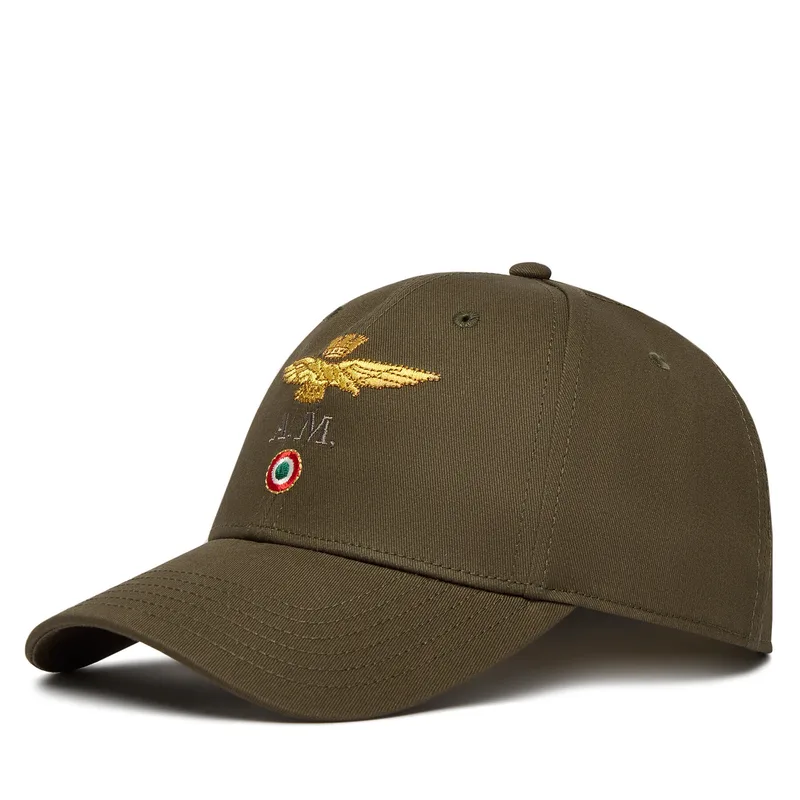 Καπέλο Jockey Aeronautica Militare 261HA1100UCT02848 Πράσινο