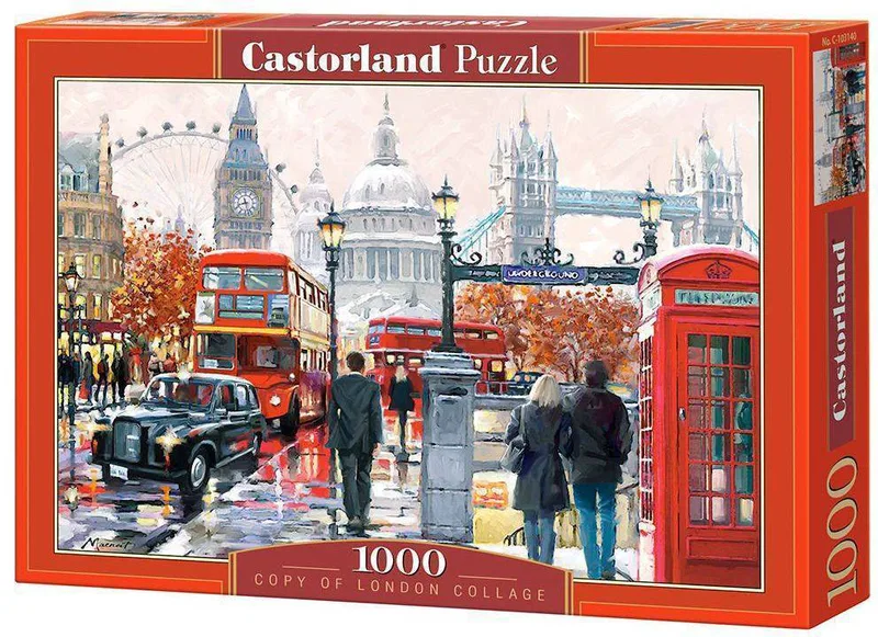 LONDON COLLAGE CASTORLAND - 1000 ΚΟΜΜΑΤΙΑ