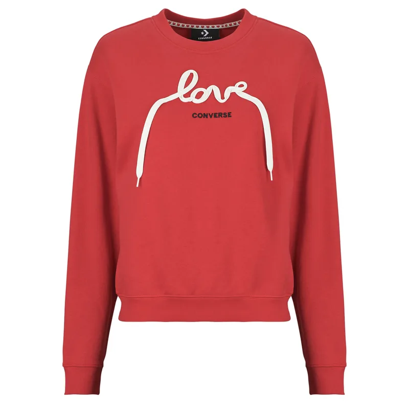Αθλητικό T-shirt Converse LOVE LACES CREW