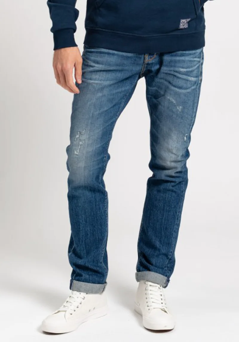 STAFF Jean Παντελόνι της σειράς Simon - 5 829 493 S2 047 Blue