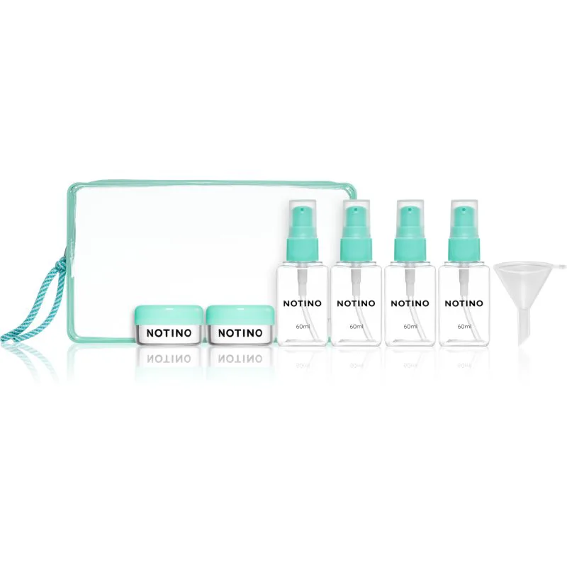Notino Travel Collection Travel Bottle Set επαναχρησιμοποιούμενα δοχεία ταξιδίου Aquatic