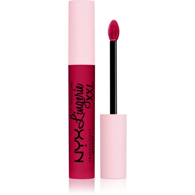 NYX Professional Makeup Lip Lingerie XXL Υγρό ματ κραγιόν απόχρωση 21 - Stamina 4 ml