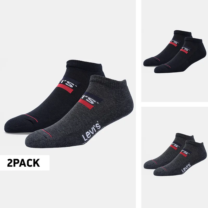 Levis 2 Pack Low Rise Sportswear Logo Unisex Κάλτσες (9000104248_49552)