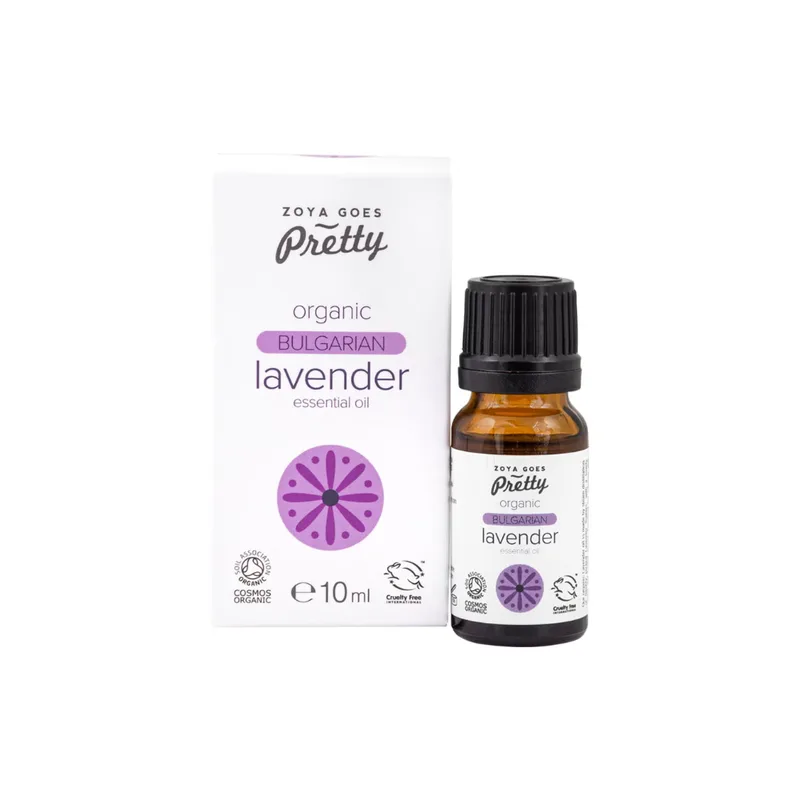Zoya Goes Pretty Organic Bulgarian Lavender Essential Oil, 10ml