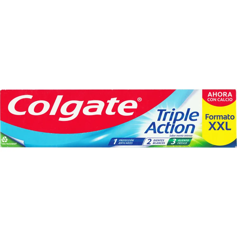 Colgate Promo Triple Action Toothpaste Οδοντόκρεμα που Προστατεύει από την Τερηδόνα & Χαρίζει πιο Λευκά Δόντια 100ml