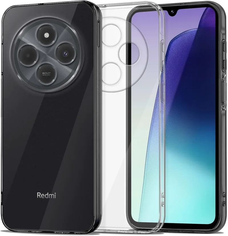 Θήκη Xiaomi Redmi 14C / Poco C75 - Tech-Protect FlexAir Plus Διάφανη Σιλικόνης - Clear (5906302371020)