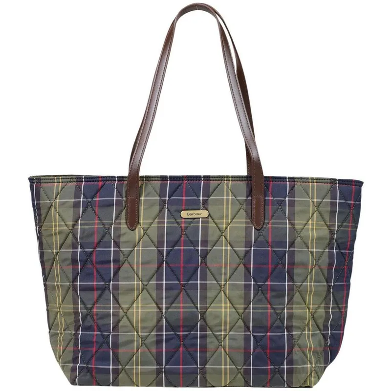 Τσάντες ώμου Barbour WETHERHAM QUILTED TARTAN 262MLBA0344
