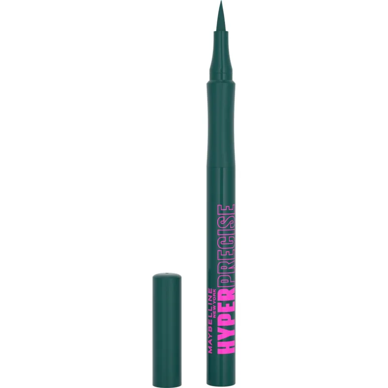 Maybelline Hyper Precise Liquid Liner Υγρό Eyeliner με Πολύ Λεπτή Μύτη 1 Τεμάχιο - 730 Jungle Green