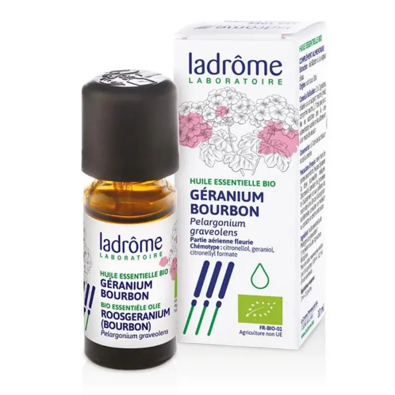 Ladrôme Organic Geranium Essential Oil 10ml