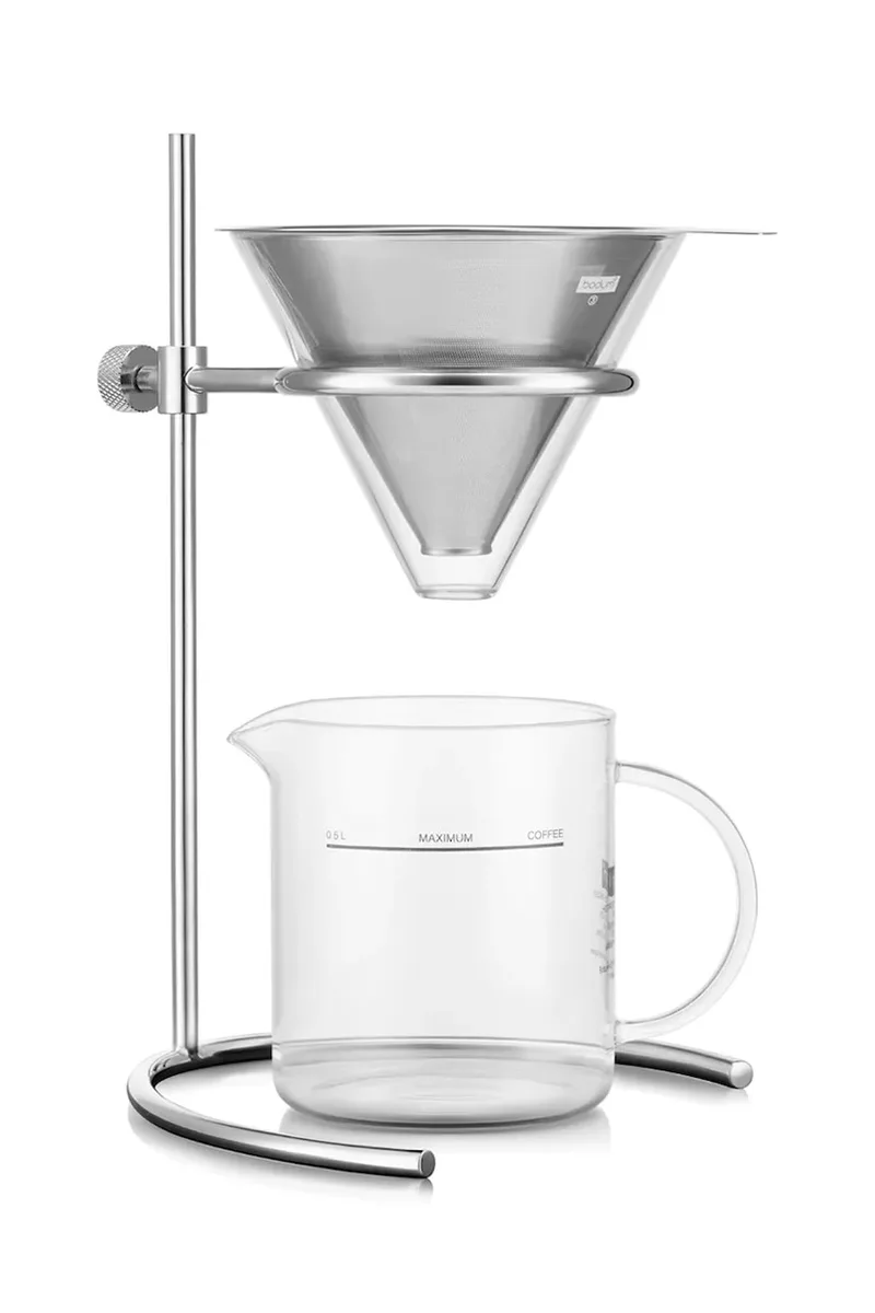 Bodum του καφέ από γυαλισμένο μέταλλο 0,5 l