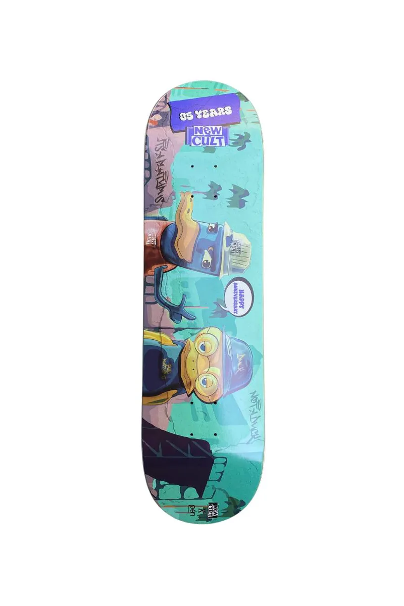 NEW CULT σανίδα Skateboard - Not A duck - Medium concave-SPMC2024-MULTI
