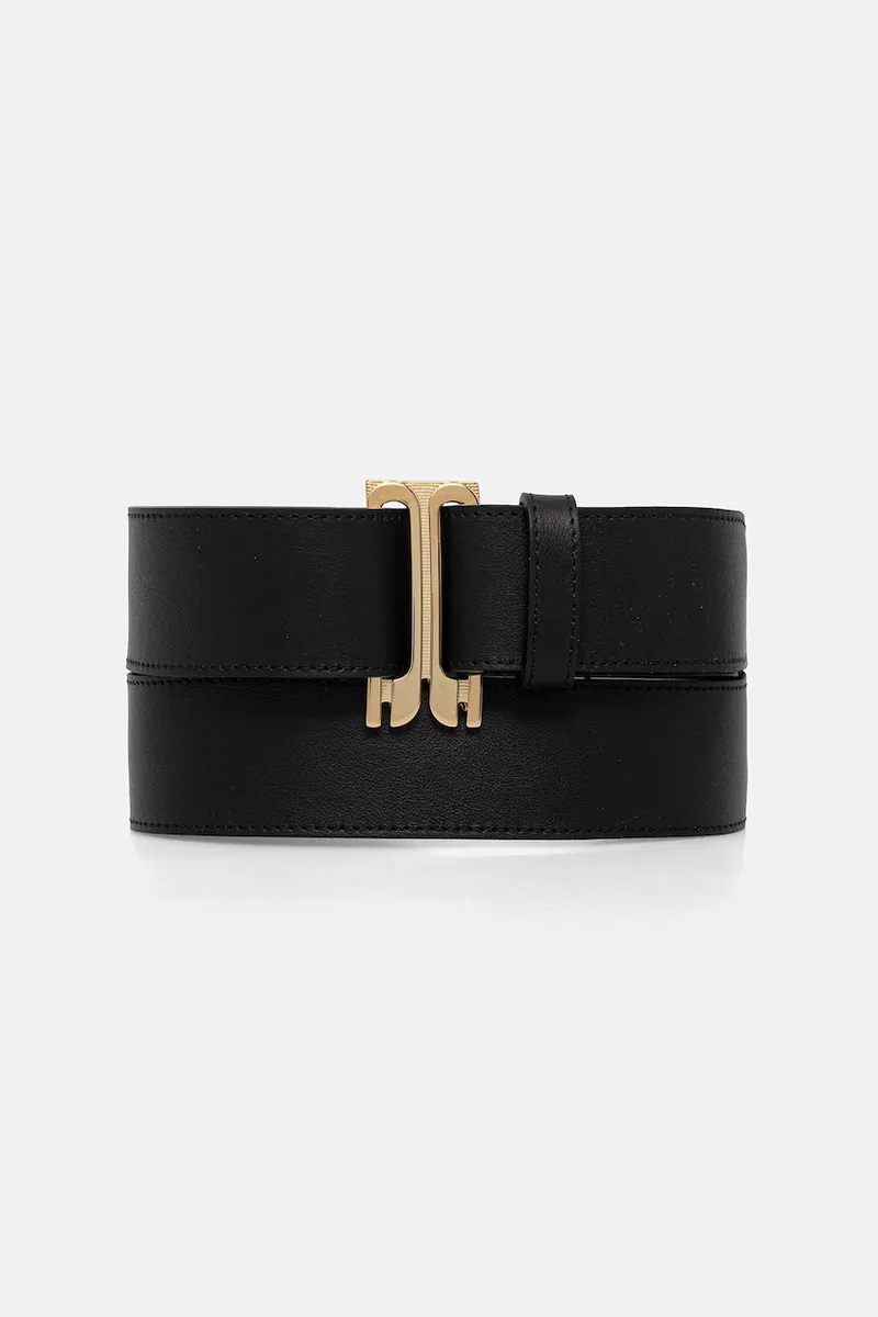 Δερμάτινη ζώνη Victoria Beckham Tuxedo