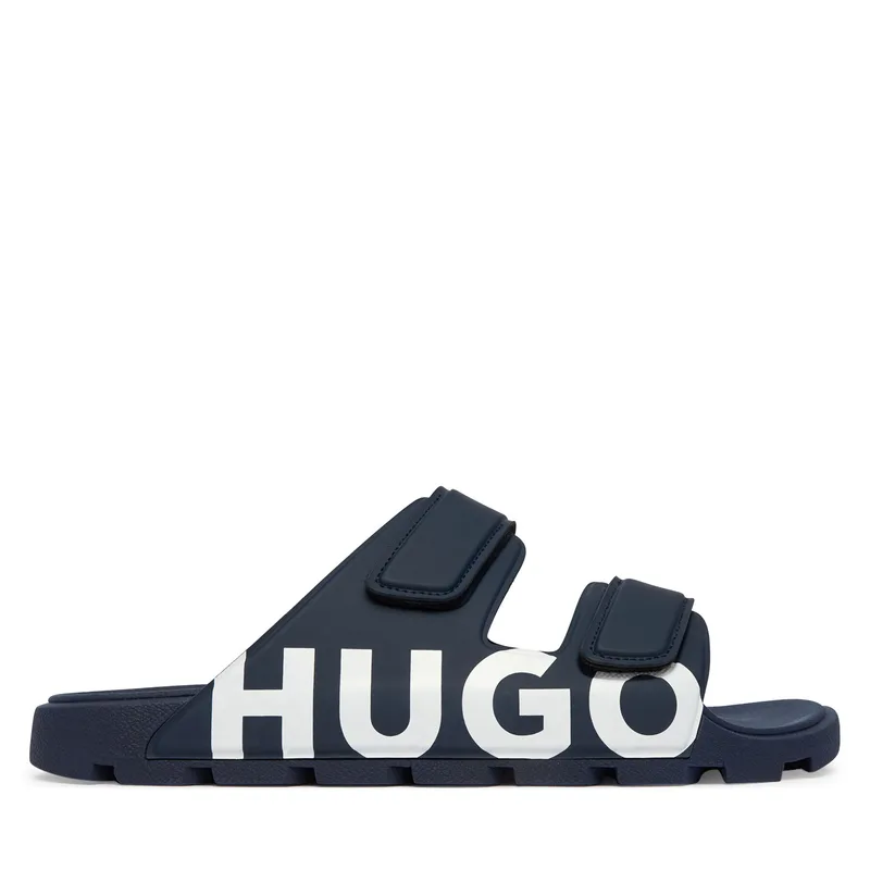 Παντόφλες HUGO Evander 50542042 Σκούρο μπλε