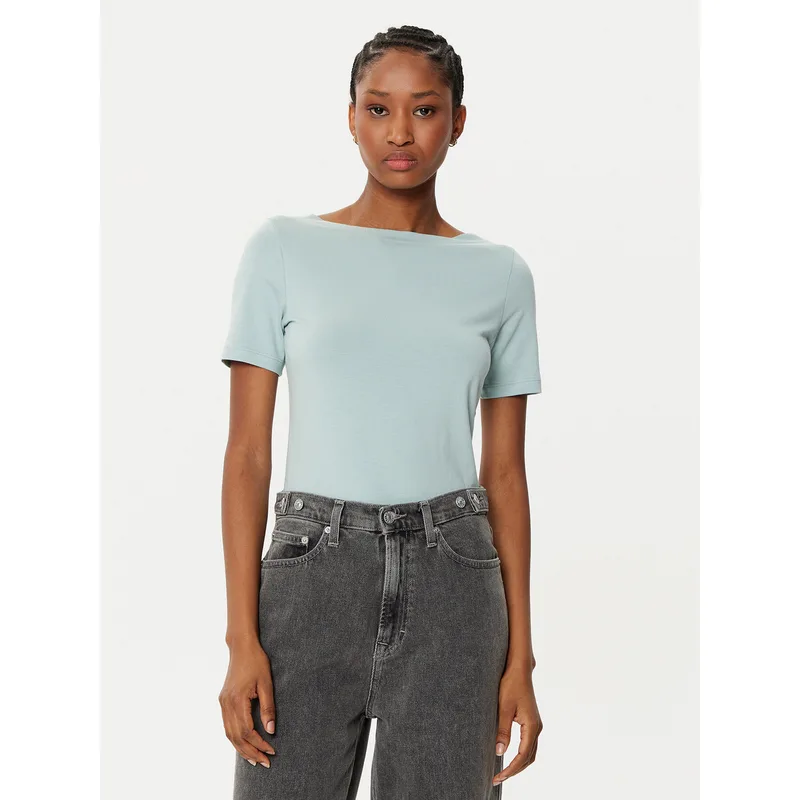 Vero Moda T-Shirt Panda 10231753 Πράσινο Slim Fit