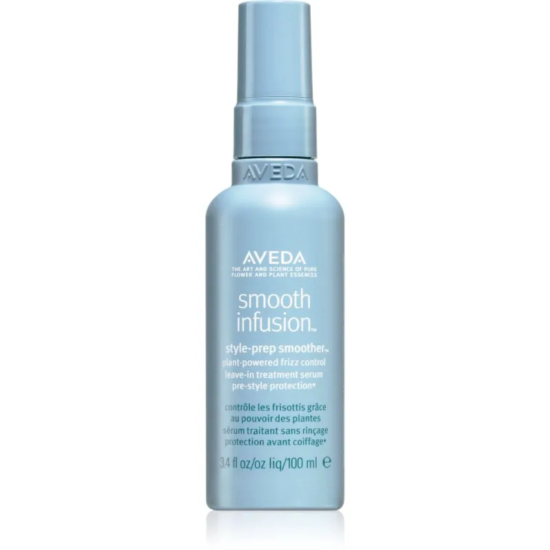 Aveda Smooth Infusion™ Style Prep Smoother™ μεταξένιος ορός για τα μαλλιά για την αντιμετώπιση του κρεπαρίσματος μαλλιών 100 ml