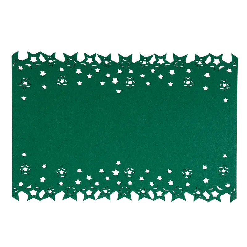 Χριστουγεννιάτικα Σουπλά (Σετ 2τμχ) Nef-Nef Homeware Snow Star Green