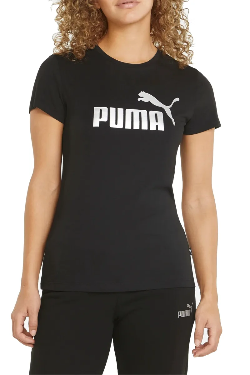 Μπλούζα Κοντομάνικη Puma ESS+ Metallic Logo 848303-51 Γυναικείο