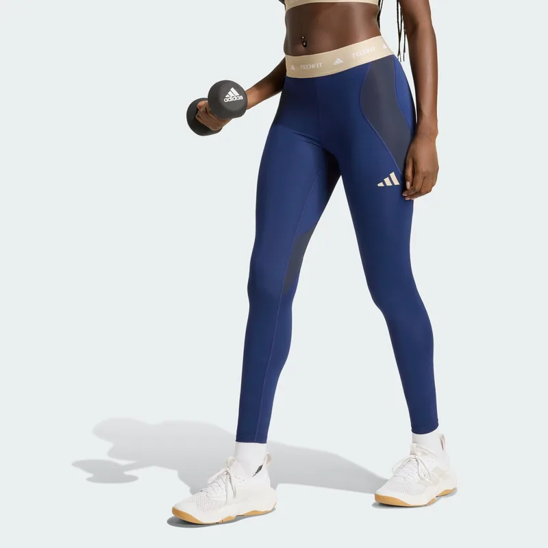 adidas W Techfit Workout Color Block 7/8 Leggings (9000284306_95874)
