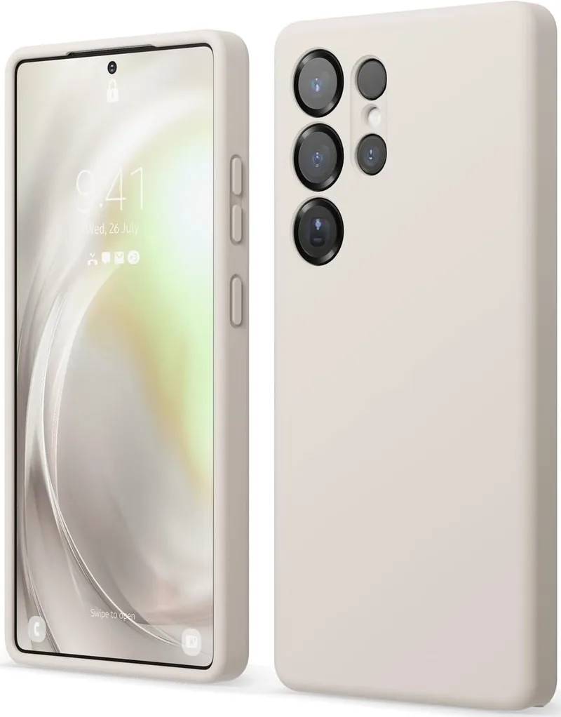 Θήκη Samsung Galaxy S25 Ultra Elago Silicone Case Premium Σιλικόνης - Stone (EGS25SC68-ST)