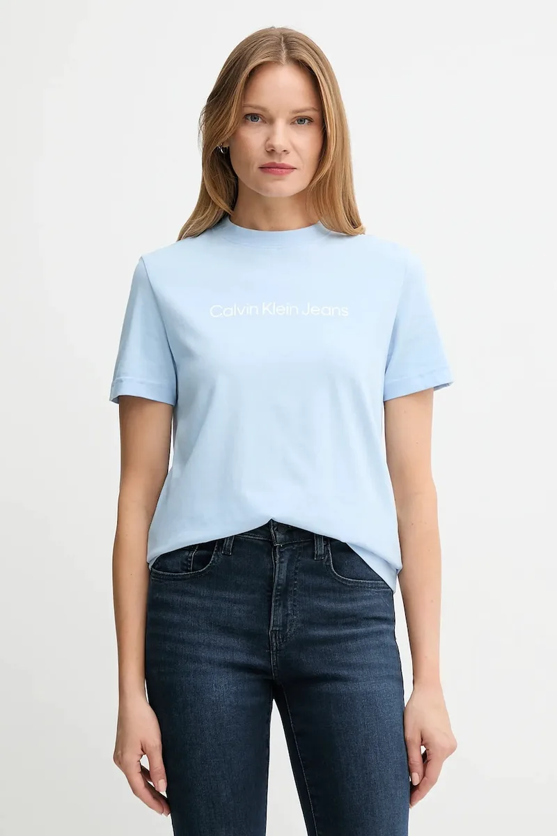 Calvin Klein Jeans t-shirt Γυναικεία βαμβακερό