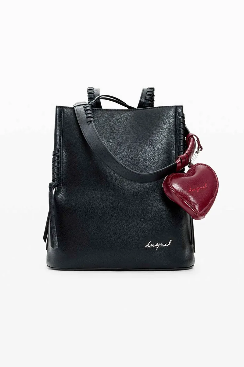 Desigual γυναικείο backpack με λογότυπο "Torio" - 26SAKP21 Μαύρο
