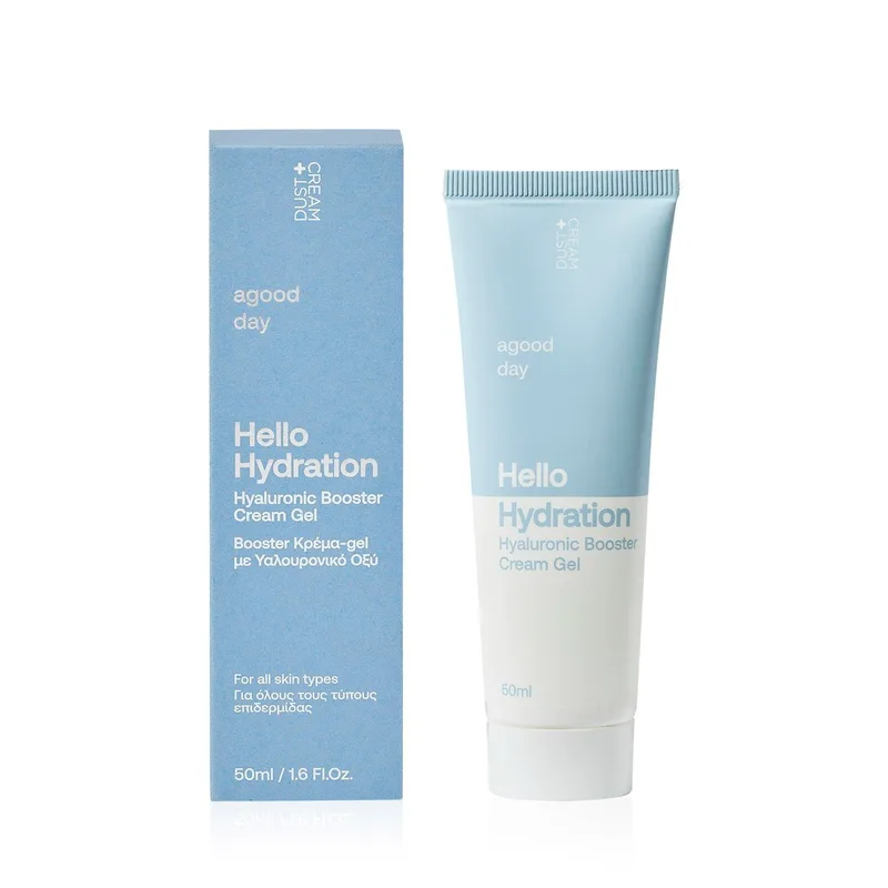 ΚΡΕΜΑ-GEL BOOSTER A GOOD DAY HELLO HYDRATION ΜΕ ΥΑΛΟΥΡΟΝΙΚΟ ΟΞΥ 50ML