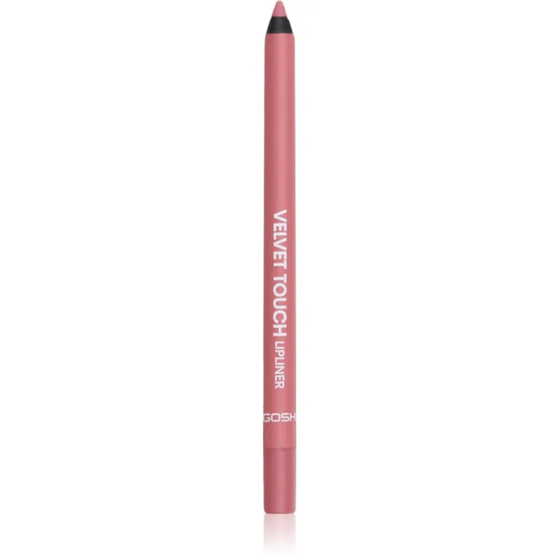 GOSH COPENHAGEN Velvet Touch αδιάβροχο μολύβι για τα χείλη απόχρωση 008 Shy Plum 1.2 γρ