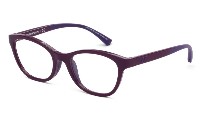 EMPORIO ARMANI ΣΚΕΛΕΤΟΣ ΟΡΑΣΕΩΣ EMPORIO ARMANI JUNIOR 3204 5115 4817 3204 Μώβ