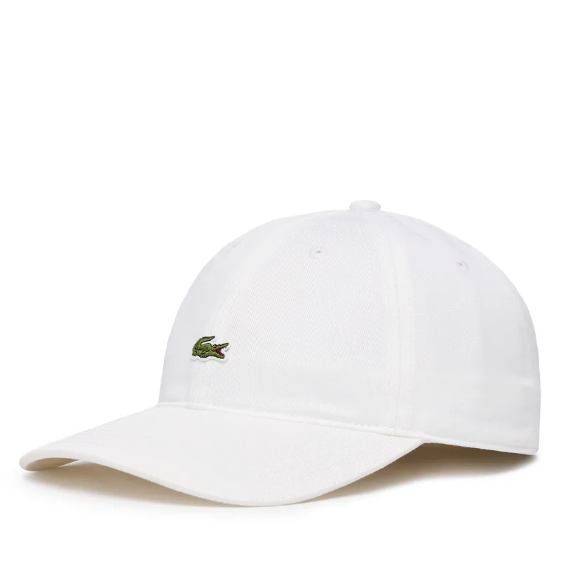 Καπέλο Jockey Lacoste RK0491 Λευκό