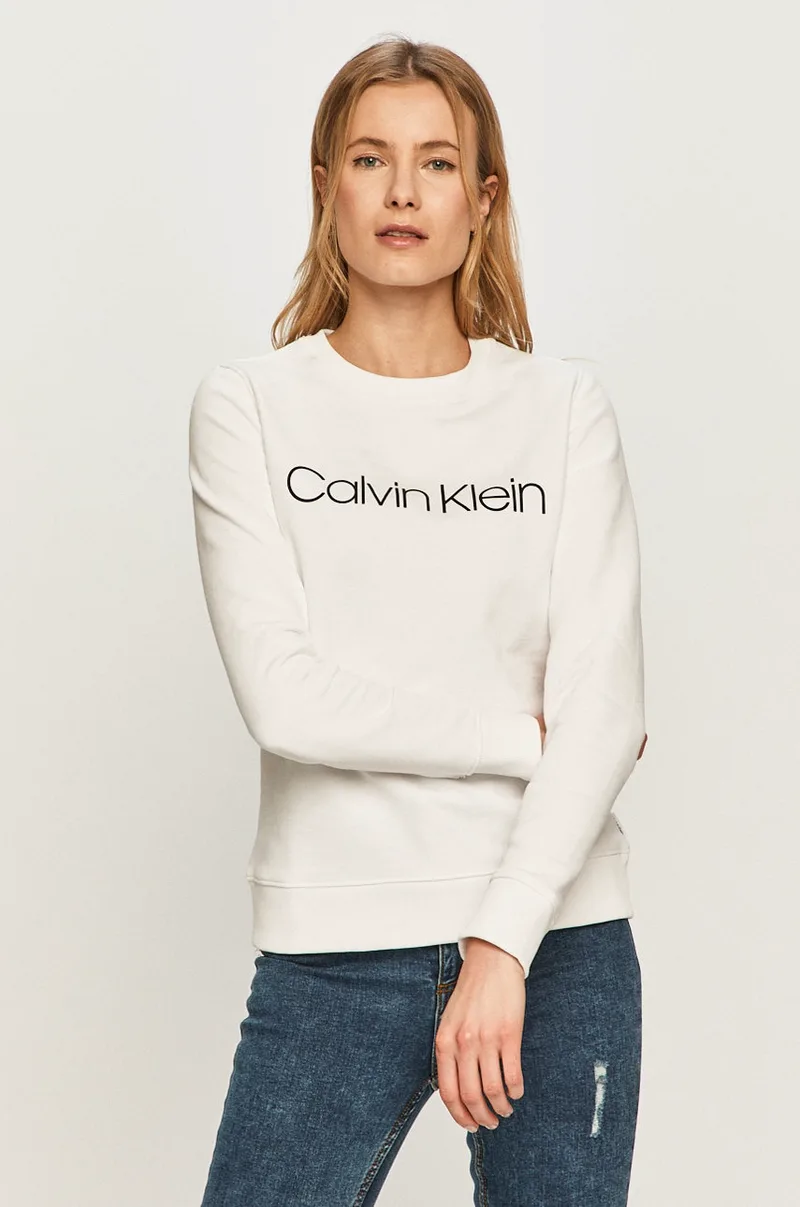 Calvin Klein - Βαμβακερή μπλούζα