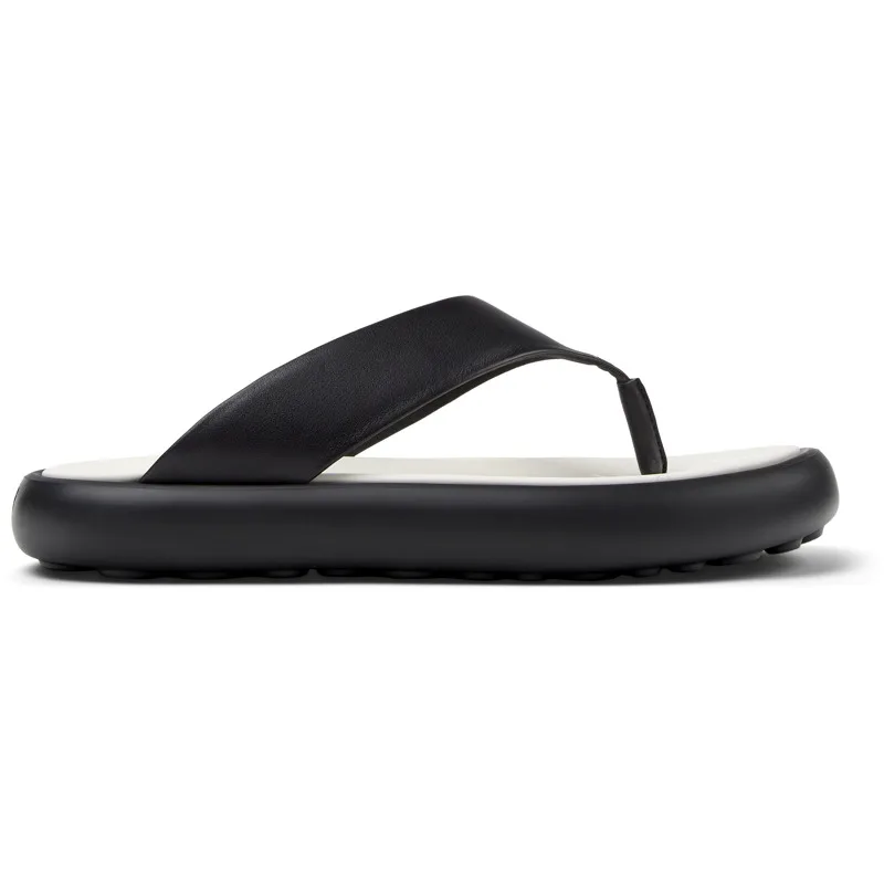 CAMPER Twins - Πέδιλα Για Ανδρικα - Μαύρο, Μέγεθος 42, Smooth leather