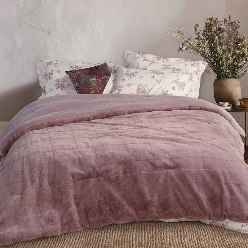 Κουβερτοπάπλωμα Υπέρδιπλο 240X220 Nef Nef Wane Mauve (240x220)