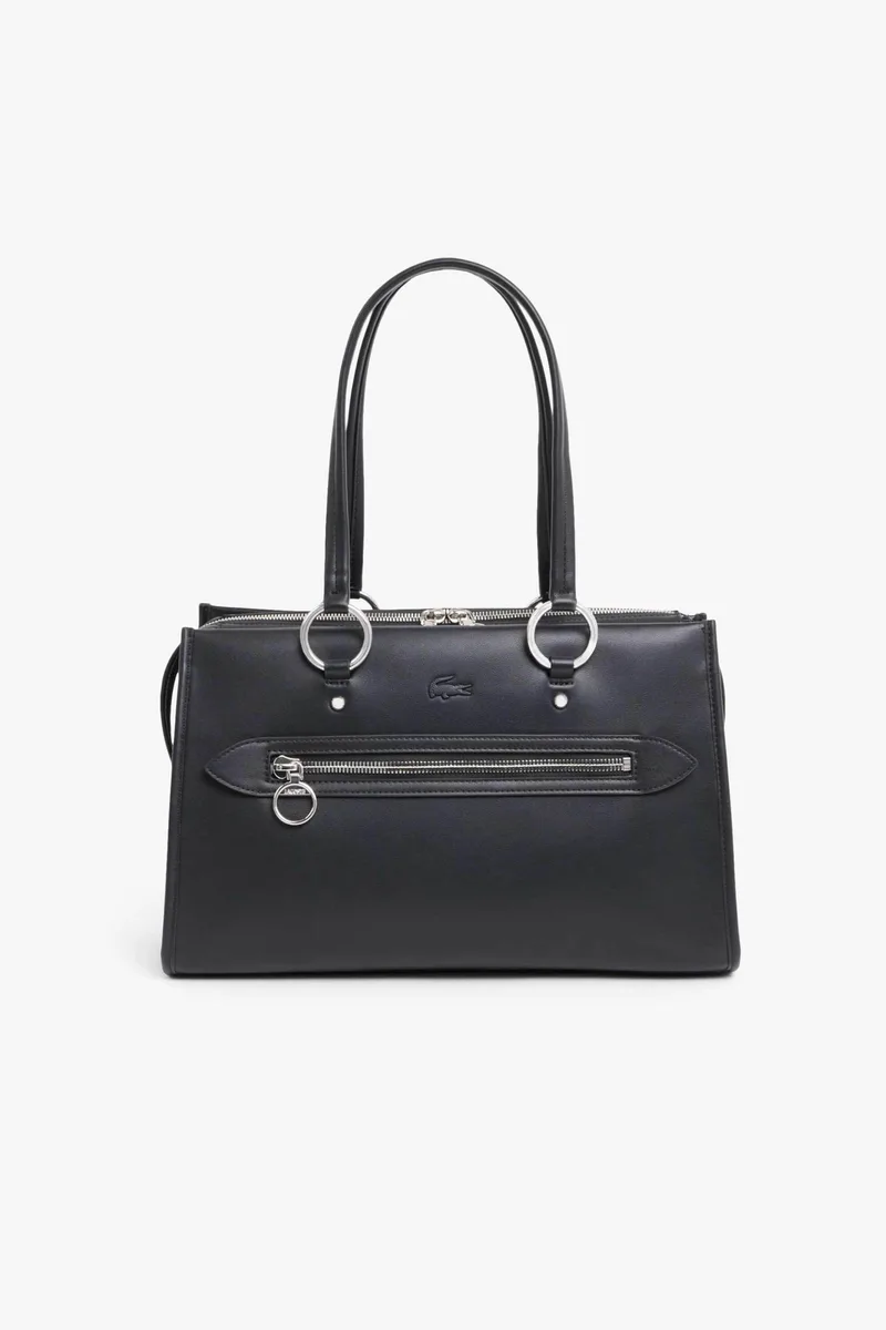 Lacoste γυναικεία τσάντα χειρός με λογότυπο "Celys Medium" - NF5231AQ Μαύρο