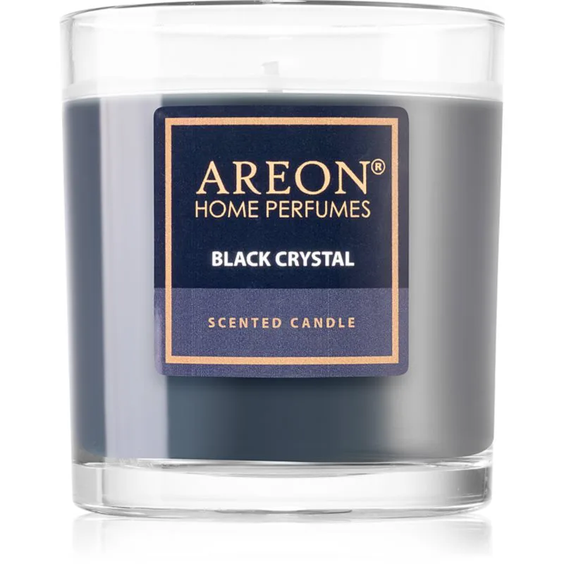 Areon Scented Candle Black Crystal αρωματικό κερί 120 γρ