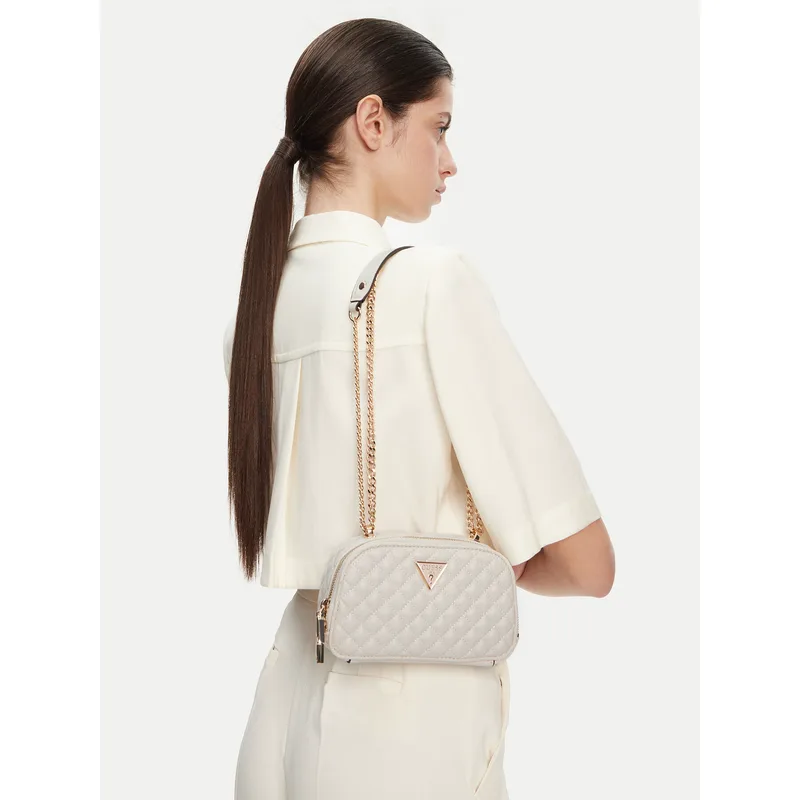Τσάντα Guess HWEQG9 54174 Εκρού