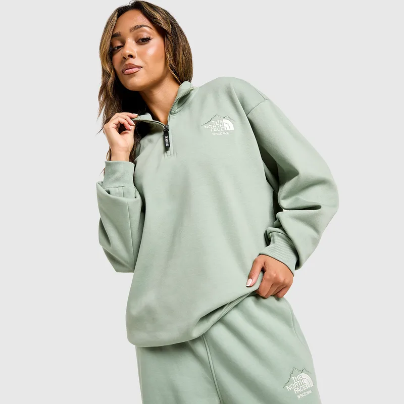 The North Face Gaspra 1/4 Zip Γυναικείο Φούτερ (9000240036_88095)