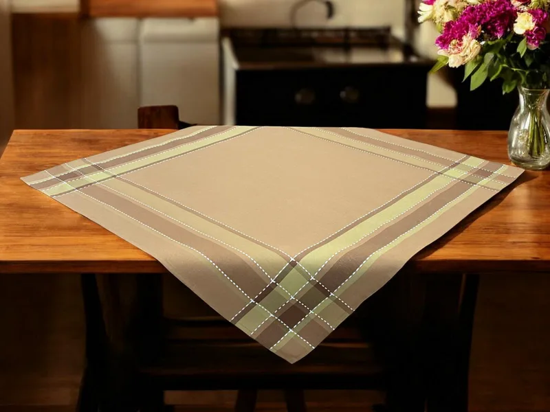 ΤΡΑΠΕΖΟΜΑΝΤΗΛΟ ΛΙΝΟ ΜΟΚΑ ΚΩΔ.W3194 140Χ180 LINEAHOME