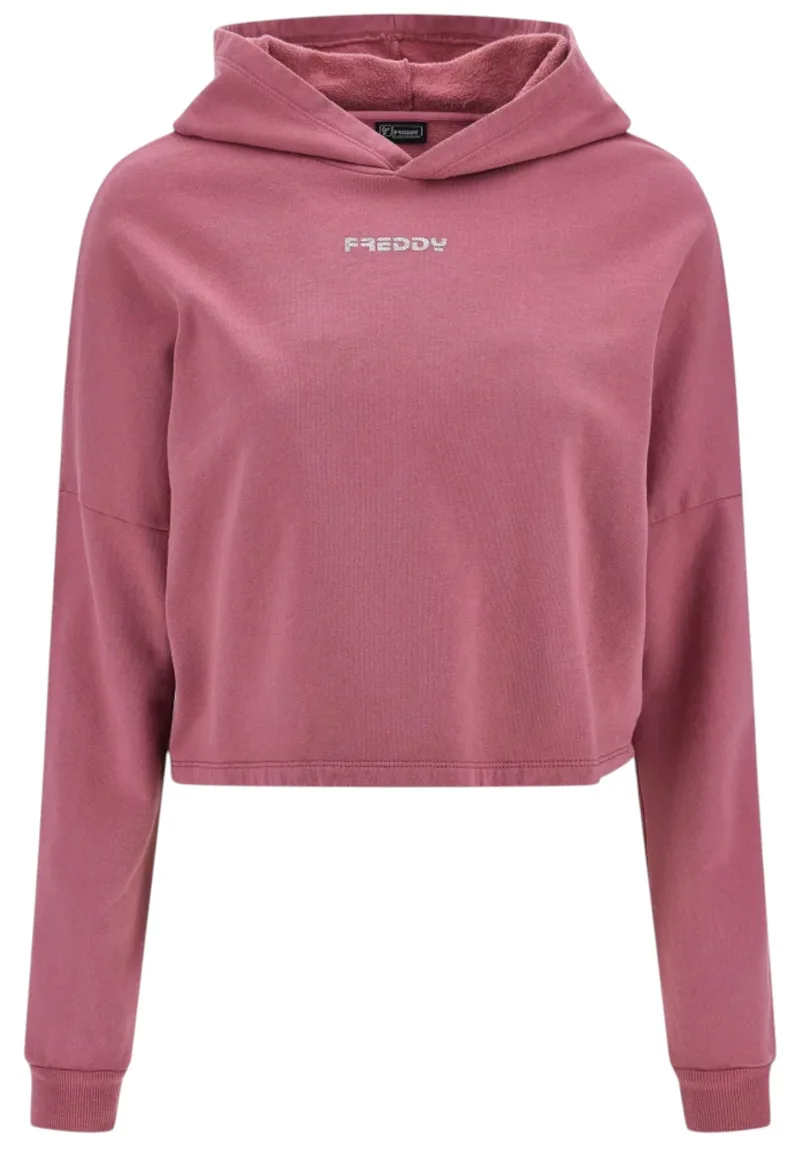 Μπλούζα Μακρυμάνικη Freddy Hoody FLOWERC024X-ST1-P121X Γυναικείο
