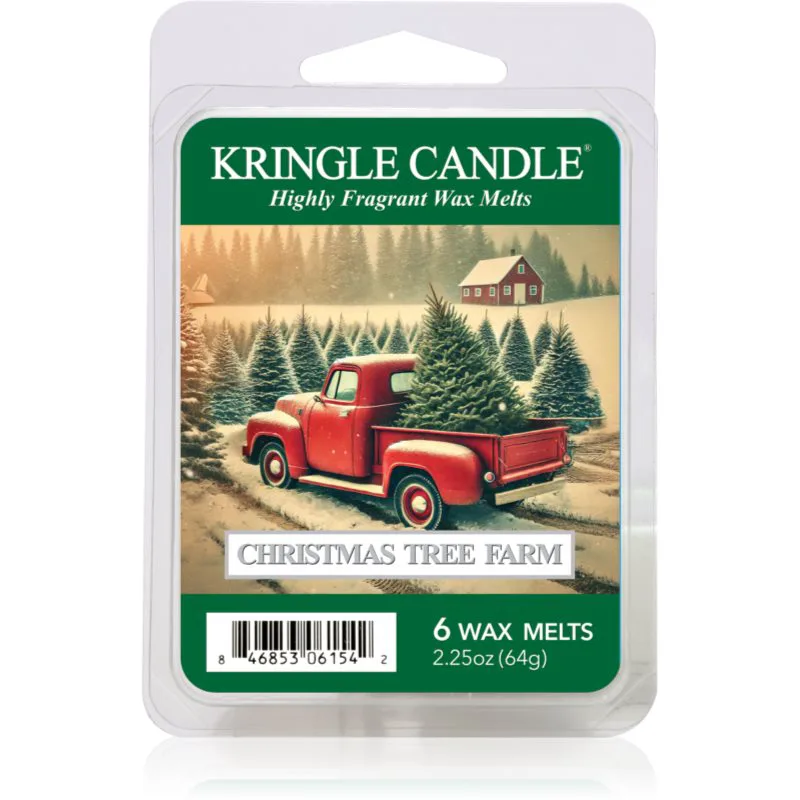 Kringle Candle Christmas Tree Farm κερί για αρωματική λάμπα 64 γρ
