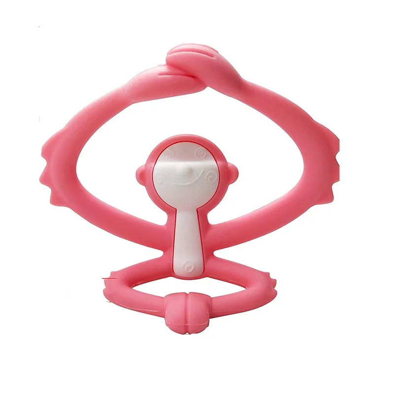 Μασητικό Baby To Love Hugging Monkey BTL702238 Ροζ