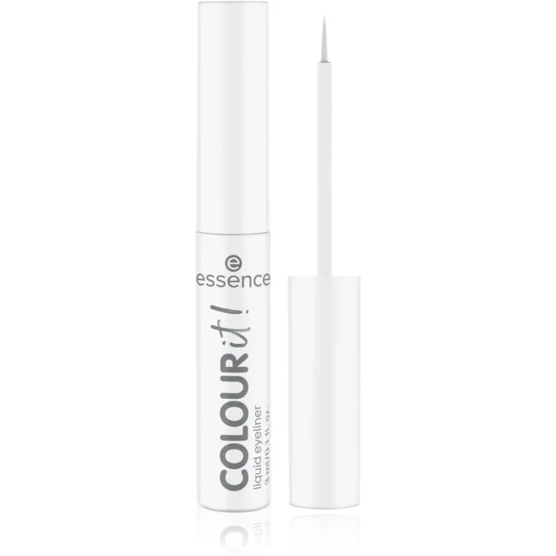 essence COLOUR it! υγρό λάινερ ματιών απόχρωση 02 White 3 ml